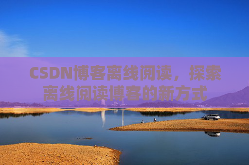 CSDN博客离线阅读，探索离线阅读博客的新方式